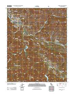 Carmel Valley 2012 topographic map thumbnail