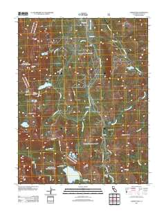 Carson Pass 2012 topographic map thumbnail