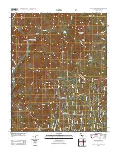 Casa Vieja Meadows 2012 topographic map thumbnail