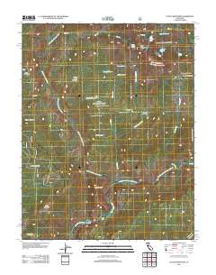 Cattle Mountain 2012 topographic map thumbnail