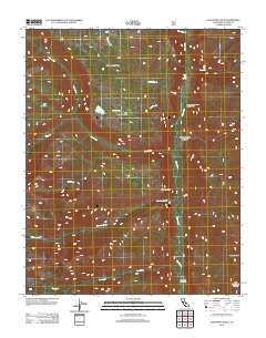 Chagoopa Falls 2012 topographic map thumbnail