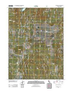 Champs Flat 2012 topographic map thumbnail