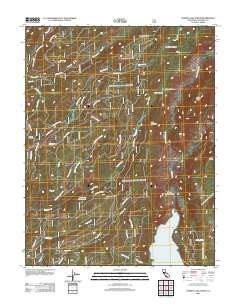 Cherry Lake North 2012 topographic map thumbnail