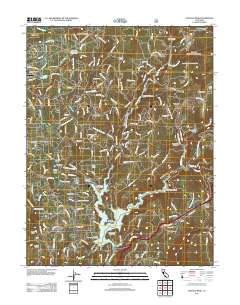 Chicago Park 2012 topographic map thumbnail
