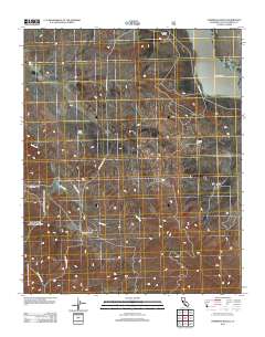Chimineas Ranch 2012 topographic map thumbnail