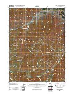 China Mountain 2012 topographic map thumbnail