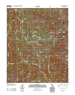 Claraville 2012 topographic map thumbnail