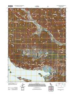 Clearlake Oaks 2012 topographic map thumbnail