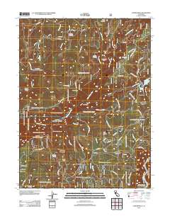 Clipper Mills 2012 topographic map thumbnail