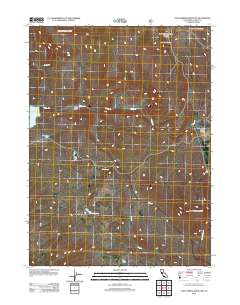 Cold Spring Mountain 2012 topographic map thumbnail