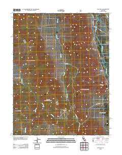Coleville 2012 topographic map thumbnail