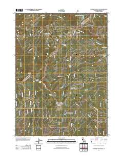 Condrey Mountain 2012 topographic map thumbnail