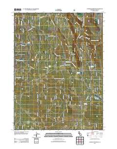 Corders Reservoir 2012 topographic map thumbnail