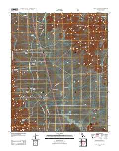 Coso Junction 2012 topographic map thumbnail