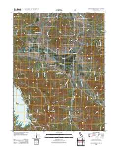 Crocker Mountain 2012 topographic map thumbnail