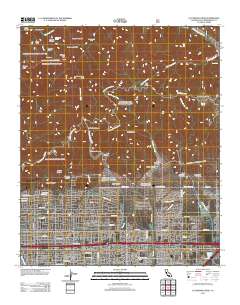 Cucamonga Peak 2012 topographic map thumbnail
