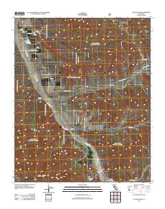 Cuyama Peak 2012 topographic map thumbnail