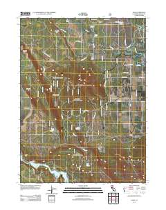 Dana 2012 topographic map thumbnail