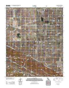 Del Sur 2012 topographic map thumbnail