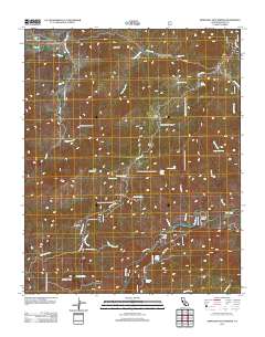 Democrat Hot Springs 2012 topographic map thumbnail