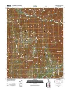Dennison Peak 2012 topographic map thumbnail