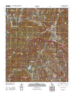Descanso 2012 topographic map thumbnail