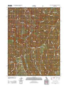 Devils Parade Ground 2012 topographic map thumbnail