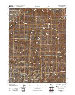 Dewitt Peak 2012 topographic map thumbnail