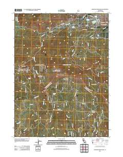 Diamond Mountain 2012 topographic map thumbnail