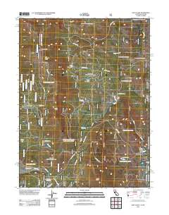Dog Valley 2012 topographic map thumbnail