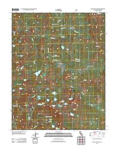 Dogtooth Peak 2012 topographic map thumbnail