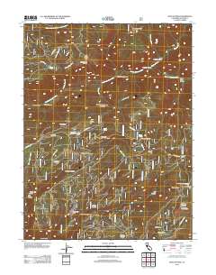 Duncan Peak 2012 topographic map thumbnail