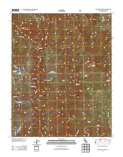 Durrwood Creek 2012 topographic map thumbnail