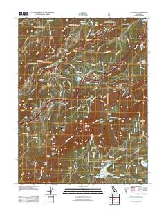 Dutch Flat 2012 topographic map thumbnail