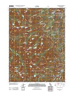 Eaton Peak 2012 topographic map thumbnail