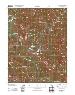 Ebbetts Pass 2012 topographic map thumbnail