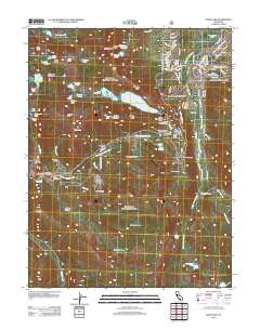 Echo Lake 2012 topographic map thumbnail