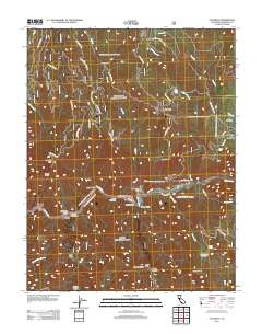 El Portal 2012 topographic map thumbnail