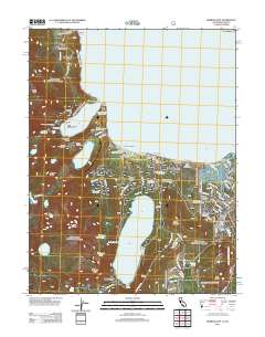 Emerald Bay 2012 topographic map thumbnail