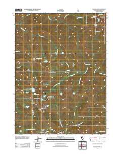 English Peak 2012 topographic map thumbnail