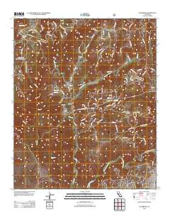 Fallbrook 2012 topographic map thumbnail