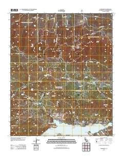 Fawnskin 2012 topographic map thumbnail