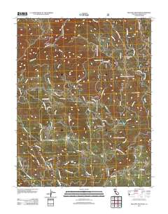 Feliciana Mountain 2012 topographic map thumbnail