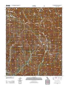 Figueroa Mountain 2012 topographic map thumbnail