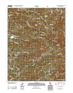 Fort Mountain 2012 topographic map thumbnail