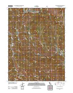 Foster Mountain 2012 topographic map thumbnail