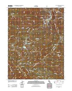 Fouts Springs 2012 topographic map thumbnail
