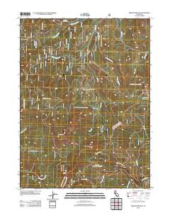 Fredonyer Pass 2012 topographic map thumbnail