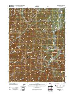 Girard Ridge 2012 topographic map thumbnail