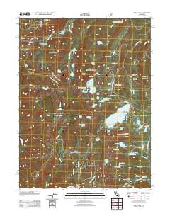 Gold Lake 2012 topographic map thumbnail